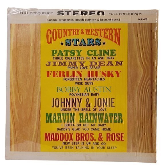 Vintage Country Western Stars Record Album - Picture 1 of 4